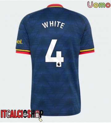 Arsenal Ben White #4 Seconda Maglia 2026-27 Manica Corta